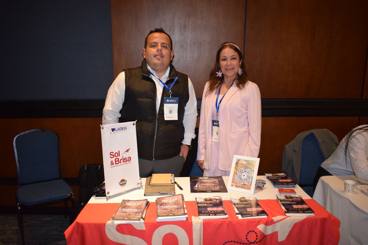Viajes Sol y Brisa en el Ladevi Workshop Bogotá primer semestre 2025.