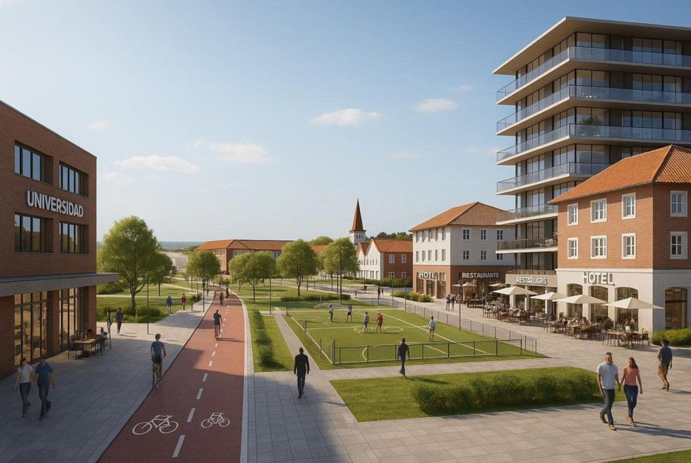 Turismo social: el gobierno de&nbsp;Javier Milei&nbsp;analiza un proyecto de reconversión del complejo de&nbsp;Chapadmalal&nbsp;con participación público-privada. (Render)