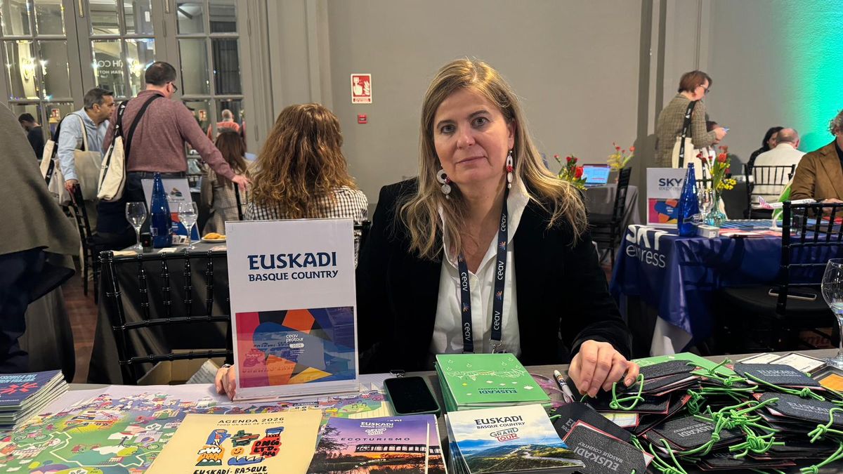 Marta Inza, de la Agencia Vasca de Tourisme.