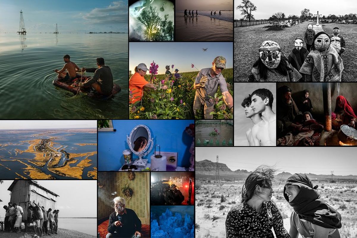 Los 24 fotoperiosdistas ganadores se seleccionaron entre caso 4,000 concursantes.