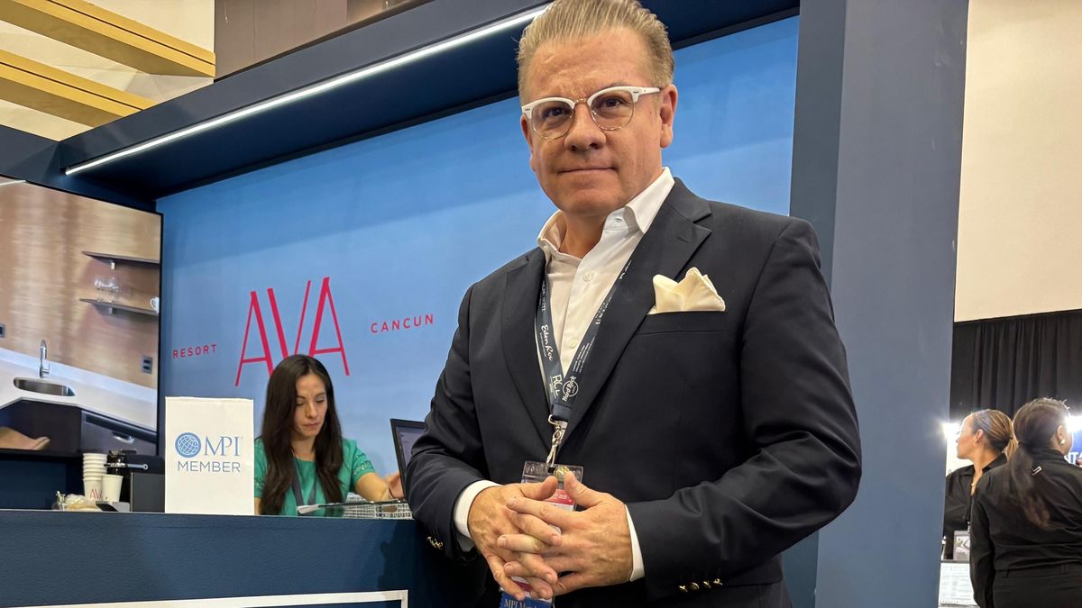 Bernardo Santillana, de RCD Hotels, en IBTM Américas 2025.