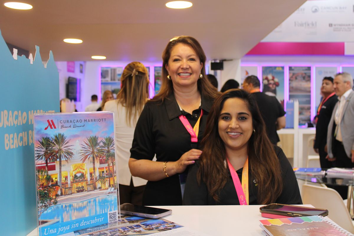 Liliana Moreno, gerente de ventas para Latinoamérica de Curaçao Marriott Beach Resort.