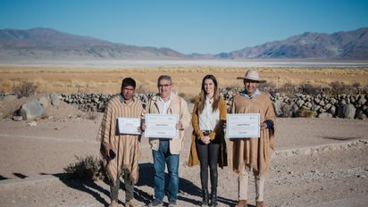Catamarca: Laguna Blanca, preseleccionado como 