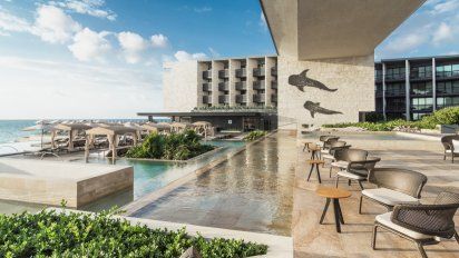 El Hotel Grand Hyatt Playa del Carmen.