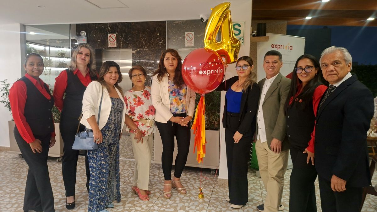 Agencias de viajes con parte del equipo de Exprivia.&nbsp;