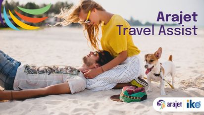 Arajet TravelAssist es un programade asistencia que busca optimizar la experiencia de viaje de los pasajeros deArajet.
