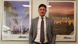 Tommaso Fumelli, country manager de Alitalia para Argentina.