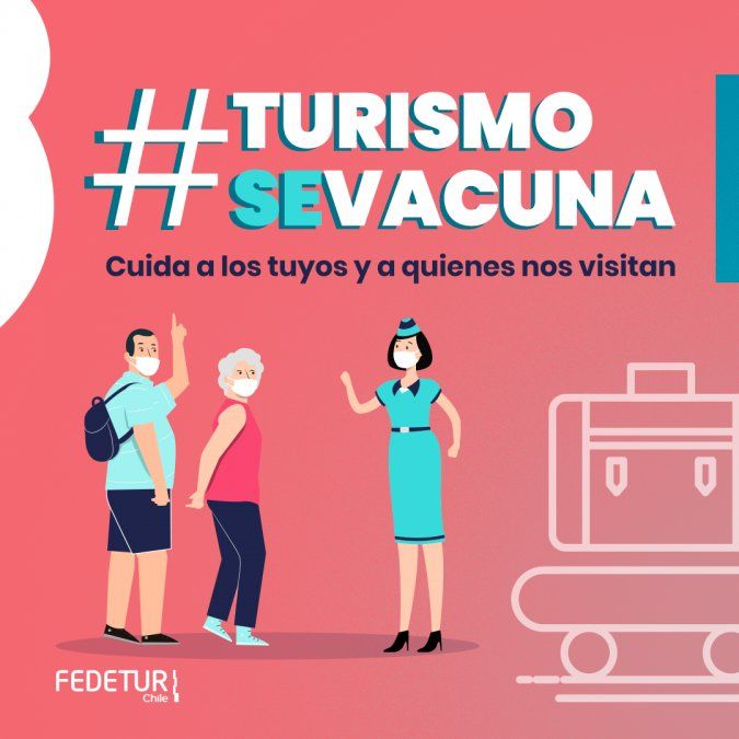 {altText(<p> Fedetur inició la campaña #TurismoSeVacuna en redes sociales. </p>,Fedetur. Campaña de vacunación para trabajadores del turismo)}