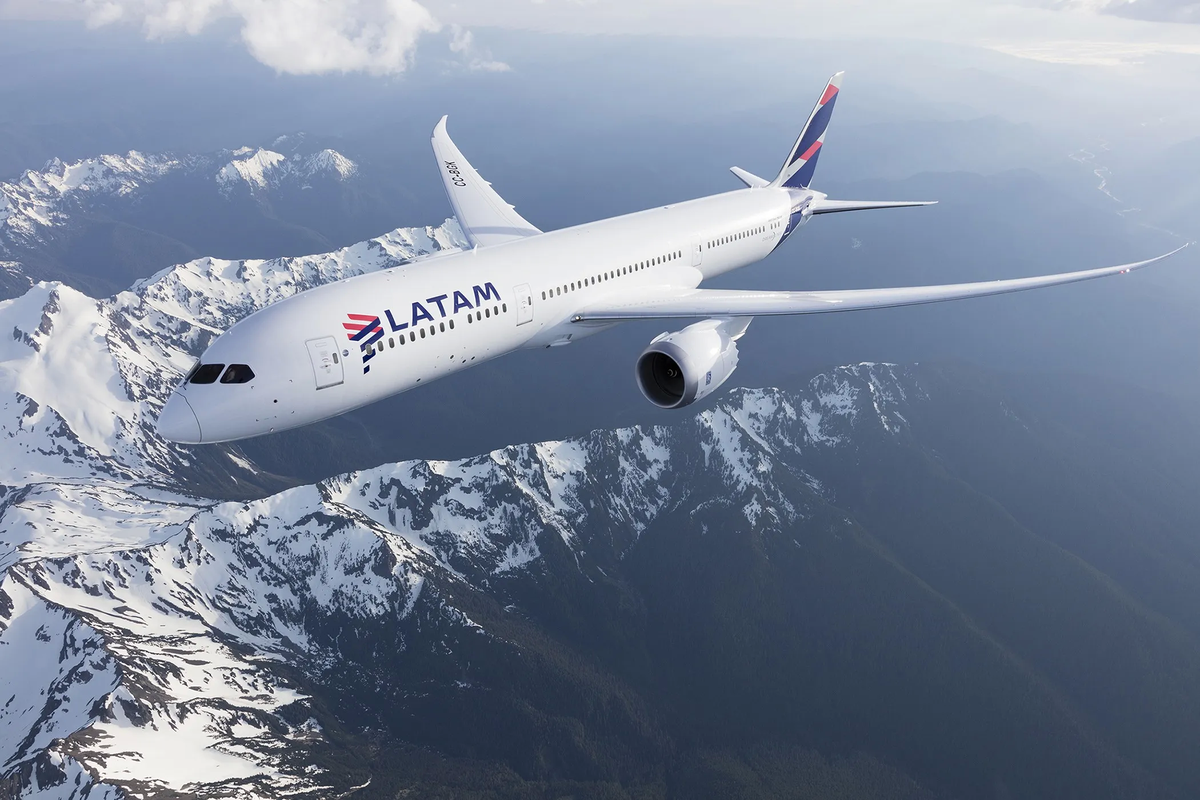 Latam Airlines publicó sus proyecciones para agosto en la región. 