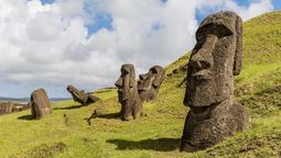 Rapa Nui busca recuperar el patrimonio dañado por el incendio. 