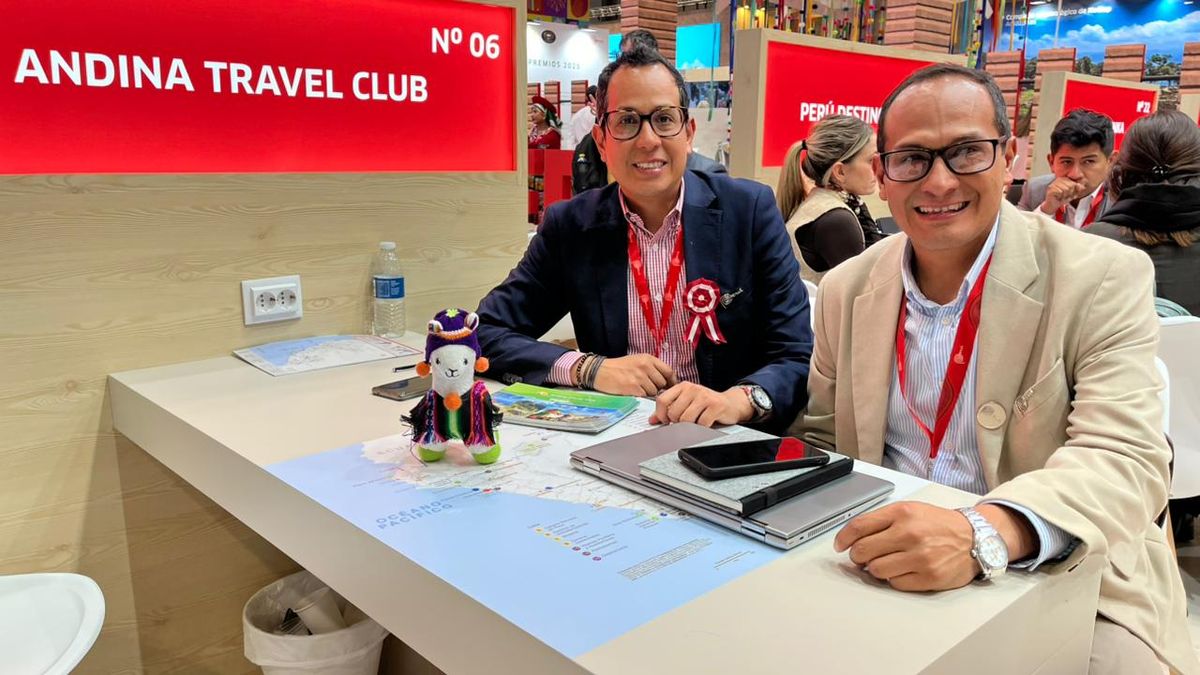 Yasser Silva, director general y Fernando Silva, gerente de Andina Travel Club.