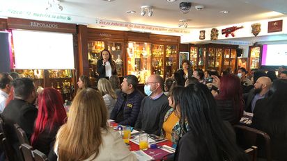 Desayuno y workshop de Volaris en Bogotá.