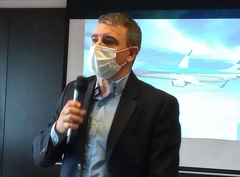 Fabián Lombardo, director Comercial de Aerolíneas Argentinas.