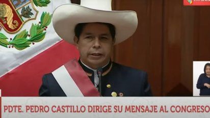 Pedro Castillo anunció un programa de financiamiento para el turismo.