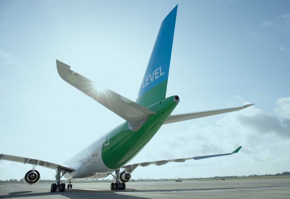 La flota de Level se compone de aviones Airbus A330.