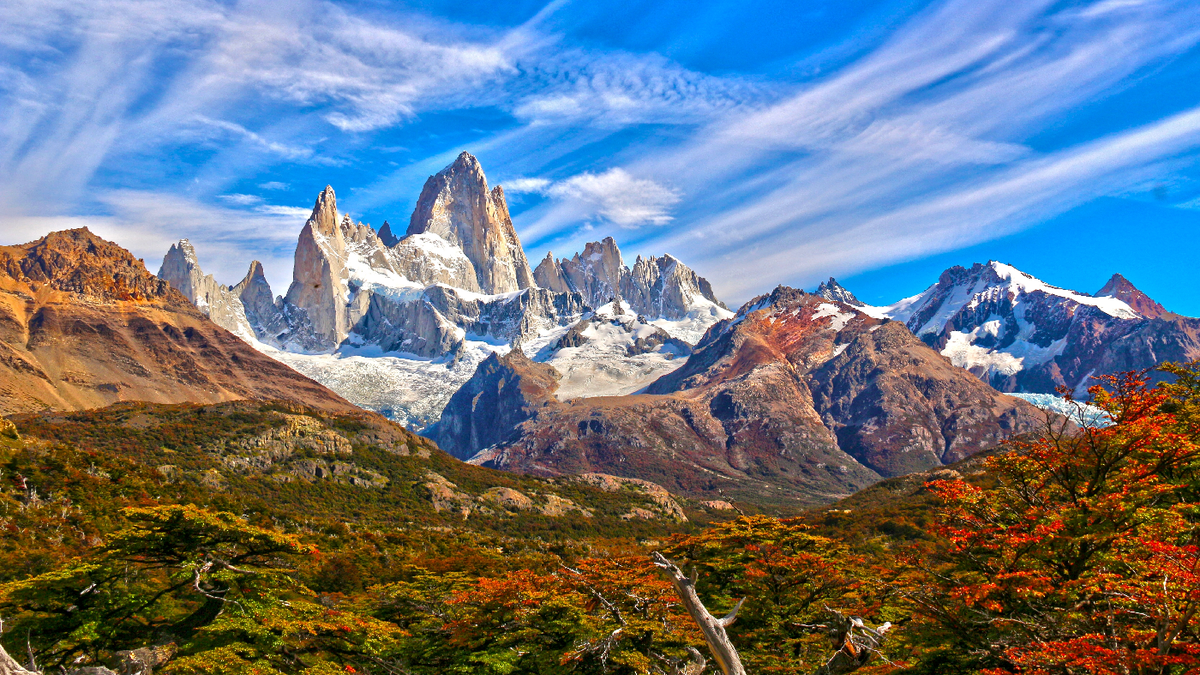 El Chaltén ofrece algunas de las postales más fascinantes de la Argentina.