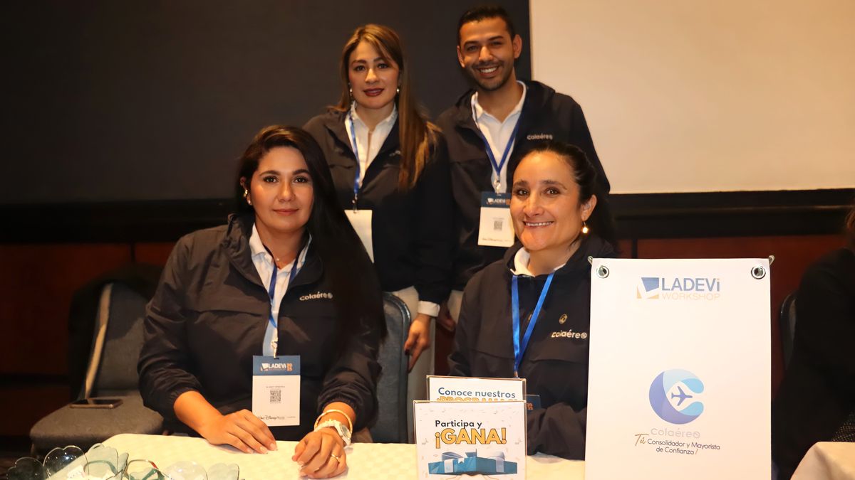 Equipo de Colaéreo en el Ladevi Workshop Bogotá.