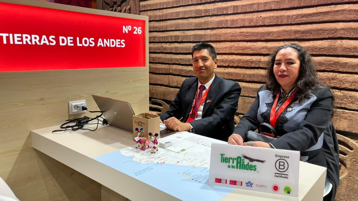 Augusto Quispe y Maria Cardenas de Tierras de los Andes.