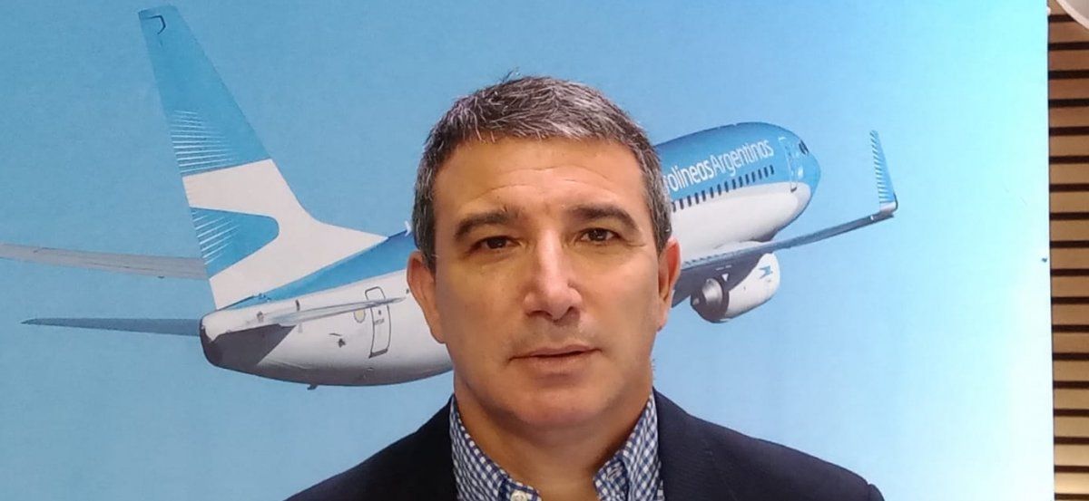 Fabián Lombardo, director Comercial de Aerolíneas Argentinas.