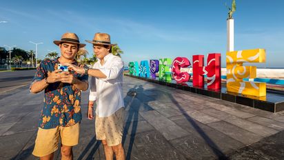 Campeche destaca aumento en llegada de turistas
