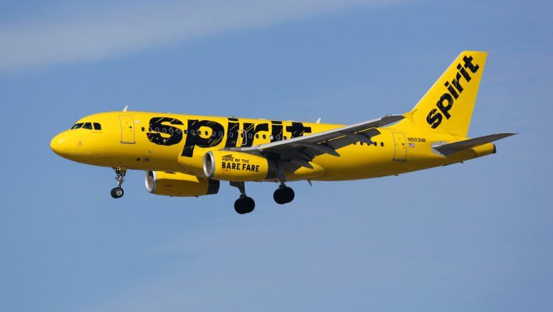 Airbus A320 de Spirit Airlines.