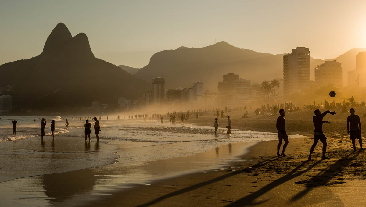 Rio de Janeiro ofrece excelentes temperaturas todo el año.