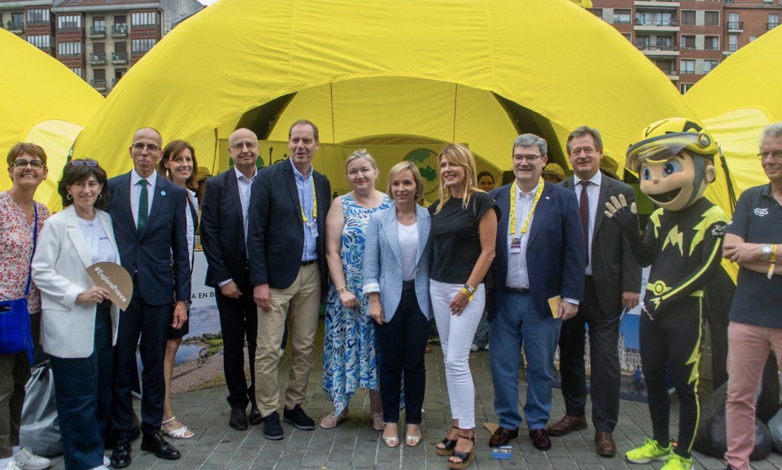 Representantes de Atout France en Bilbao.