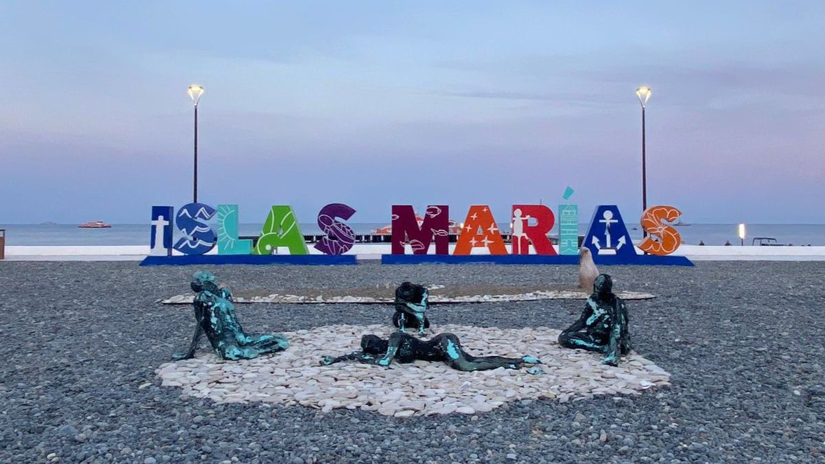 El complejo turístico de las Islas Marías ha presentado bajos niveles de afluencia turística.