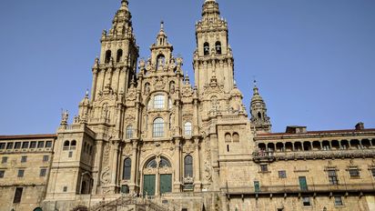 Catedral de Santiago de Compostela, en Galicia.
