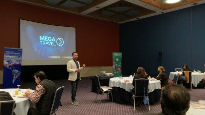 El evento de Mega Travel congregó a 50 agentes de viajes.