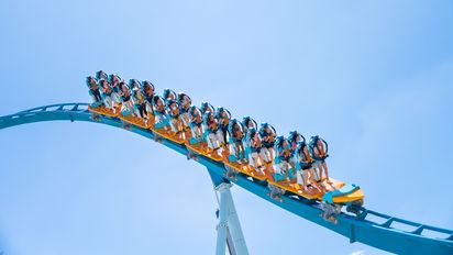 SeaWorld es el parque de diversiones con más montañas rusas de Florida.