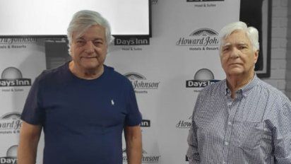 Alberto Albamonte y Ricardo Ramos firmaron la construcción de un Days Inn en Entre Ríos.