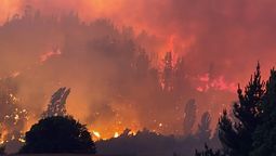 Varias comunas del sur de Chile tendrán toque de queda producto de los incendios. 