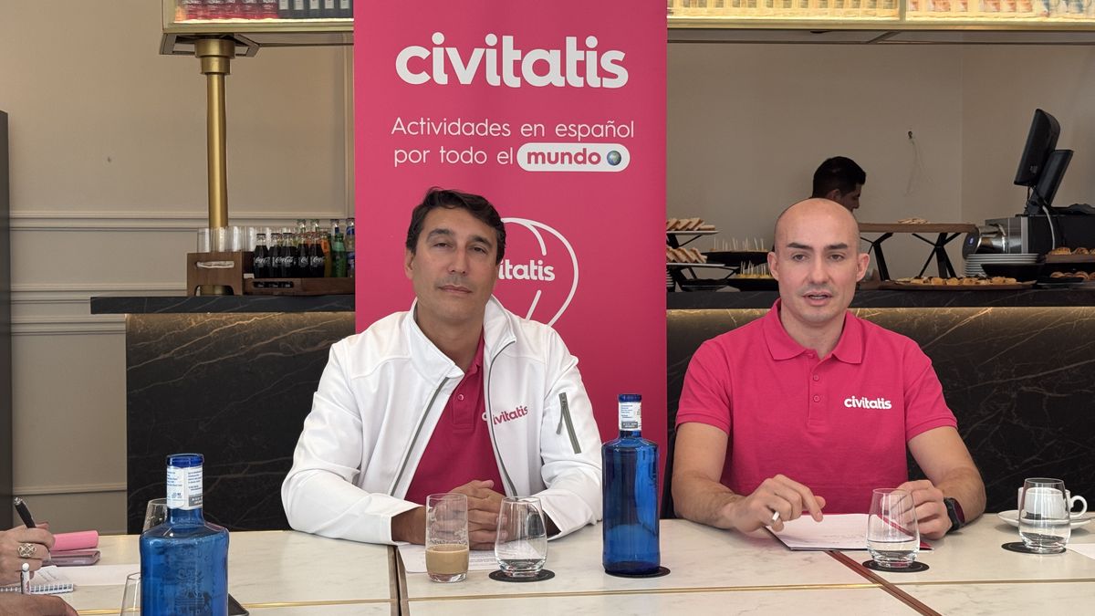 Andres Spitzer, CEO de Civitatis (izquierda), junto a Enrique Espinel, COO de la compañía.