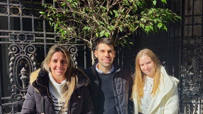 Florencia Lizarazu, Alan Basler y Catalina Deguer, integrantes del equipo de TM Americas para el Cono Sur.&nbsp;