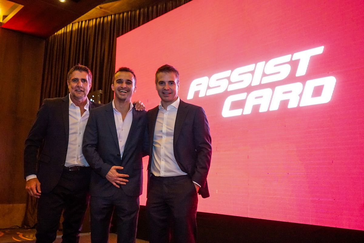 Fernando Padrón, COO de Assist Card; Agustín Aveiro, Country Manager de Assist Card Perú y Carlos Stefani, CEO de Assist Card.