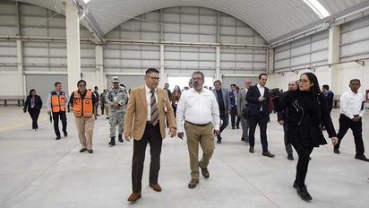 En un recorrido por el AIFA con empresarios, el titular de SICT aseguró que la migración de vuelos de carga del AICM a Santa Lucía se logrará en 156 días.