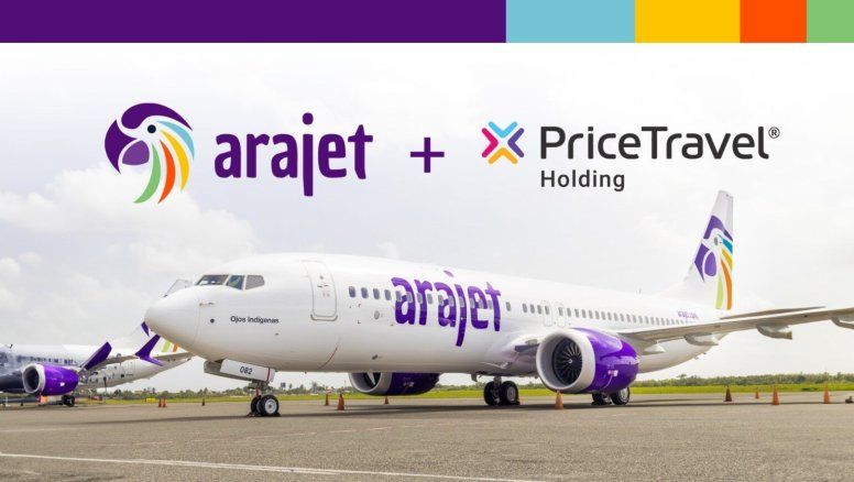 Gracias a esta alianza conjunta, PriceTravel Holding pondrá a disposición de Arajet un motor de reservaciones con un diseño personalizado.
