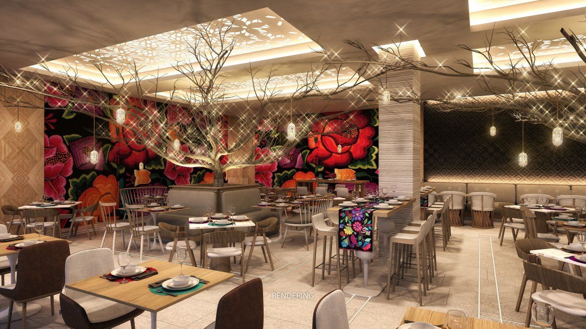 El nuevo hotel de AMR Collection cuenta con 10 restaurantes.