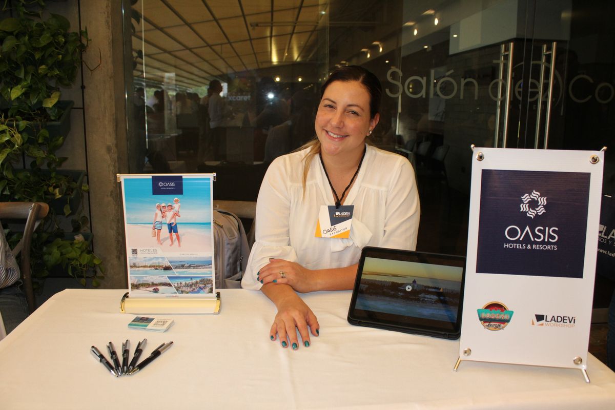 Daniela Palacio, representante Colombia y Centro América de Oasis Hotels & Resorts.