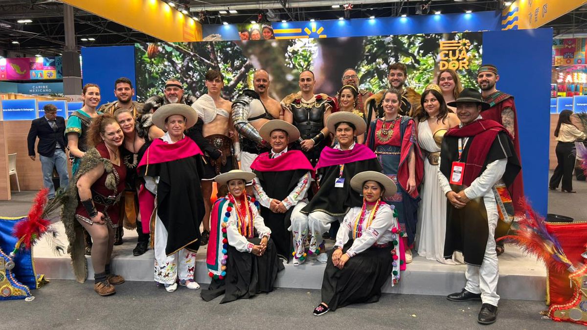 Stand de Ecuador. Fitur 2026.