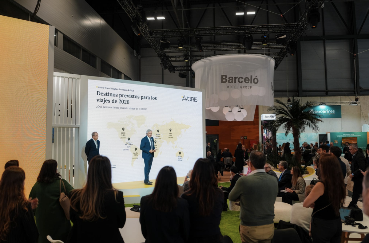 Stand de Ávoris en Fitur 2026.