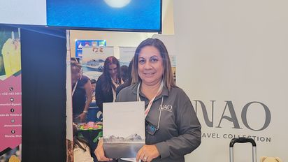 El equipo de Nao Travel Collection presentó su catálogo Luxury Collection Trending Travel Experiences 2025 en un tradeshow reunió a 70 agencias que reservan viajes de lujo.