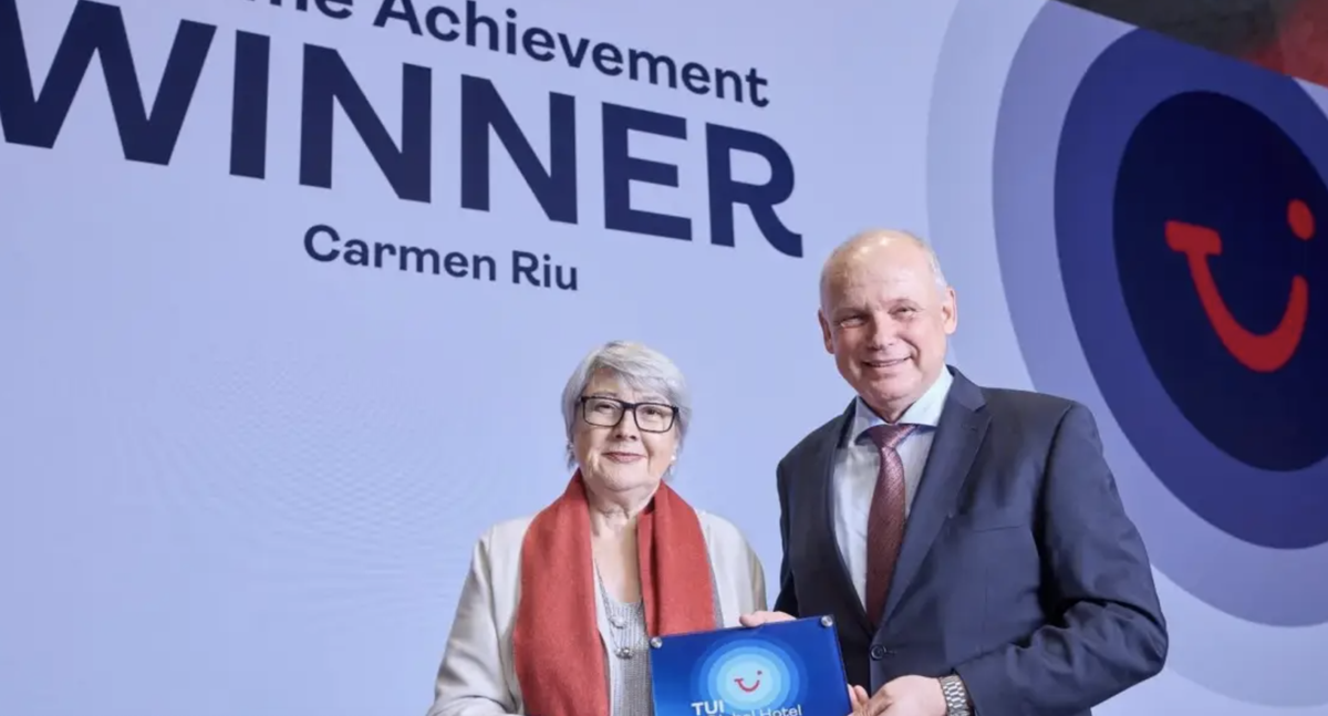 Carmen Riu, premiada por TUI Group.