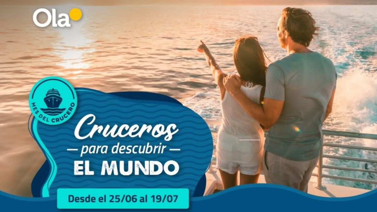 Ola propone cruceros con beneficios dentro de un catálogo exclusivo.