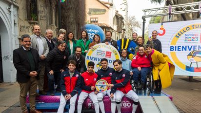 Juegos Panamericanos: Lanzan Sello Turístico Santiago 2023