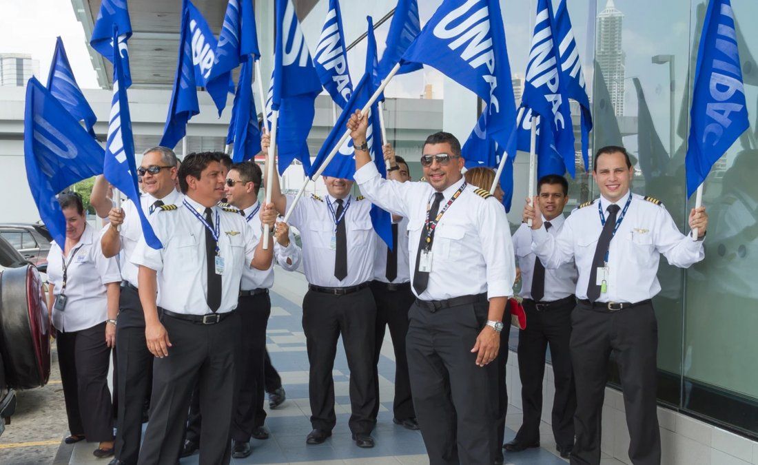 Los pilotos de Unpac convocaron a una huelga en Copa Airlines.