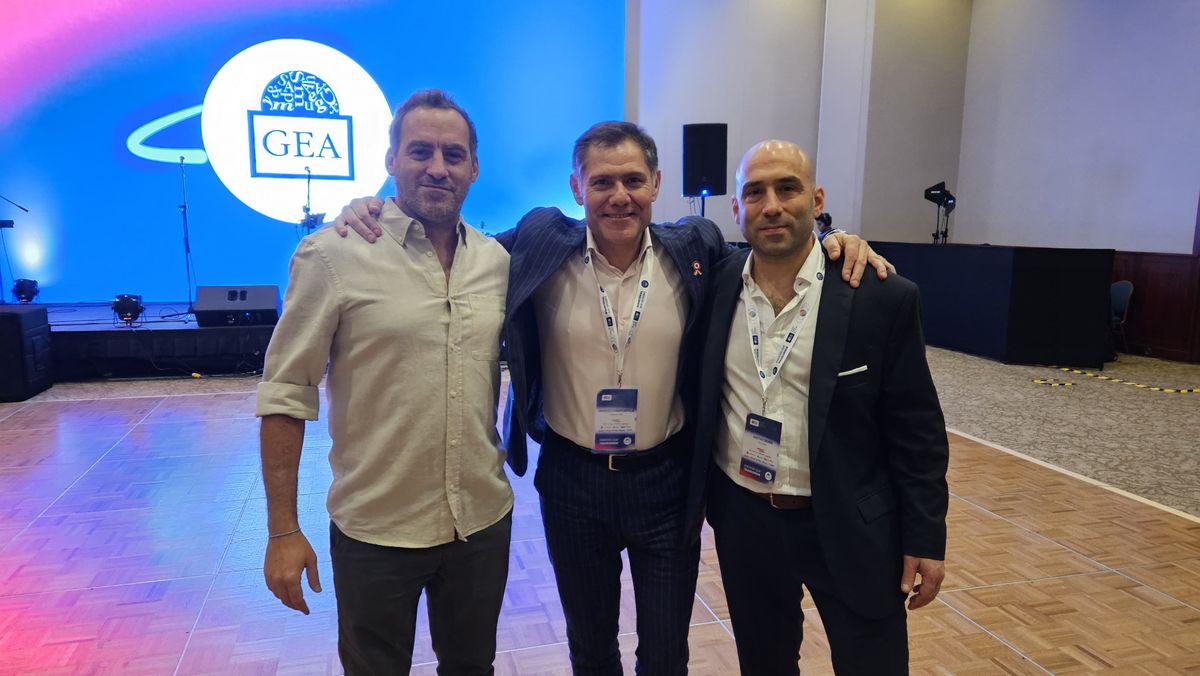 Javier Beltrán, Marcelo Capdevila y Matías Duek.