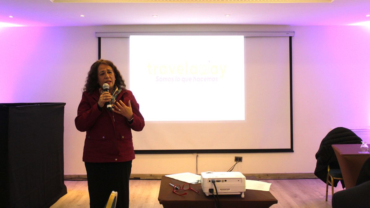 María Paz Gallego, gerente general de Travelaway. María Paz Gallego, gerente general de Travelaway.