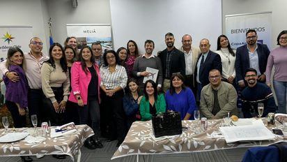 Melia Hotels Internacional y Meliá Cuba realizaron un almuerzo junto con el tour operador Caribbean Chile.